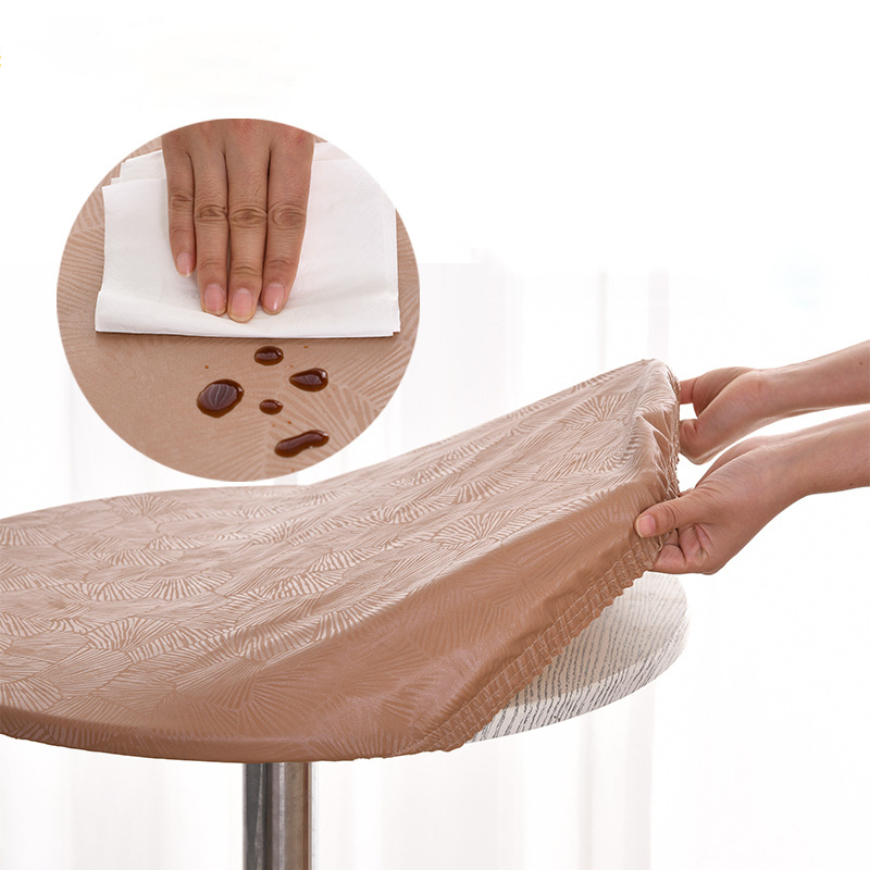 Outdoor Furniture Year Round - Wasserdichte, runde, elastische Tischdecken im nordischen