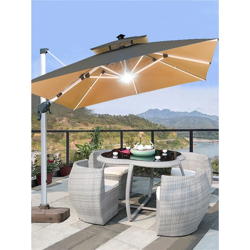 Outdoor Furniture Store - DSA Outdoor-Rattan-Tisch- und Stuhl-Kombination, geeignet für
