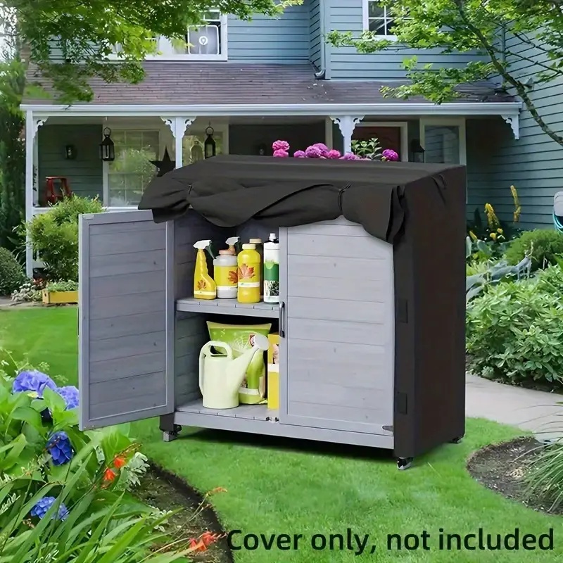 Outdoor Furniture With Storage - Robuste wasserdichte Schrankabdeckung, Aufbewahrungsbox-Schutz für den