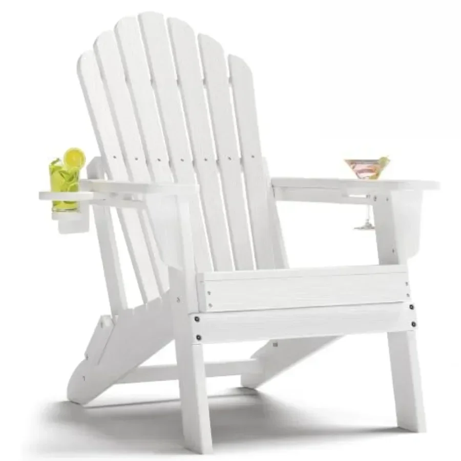 Adirondack Chair Wood - HDPE-Klappstuhl im Adirondack-Stil für den Außenbereich,