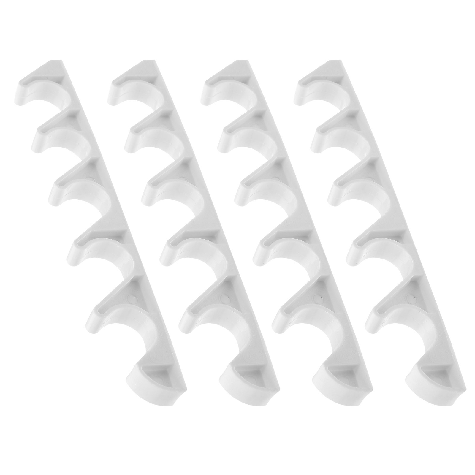 Outdoor Furniture For Patio - 4-teiliges Set Outdoor-Klappstuhl-Verstellclips mit fünf Positionen,