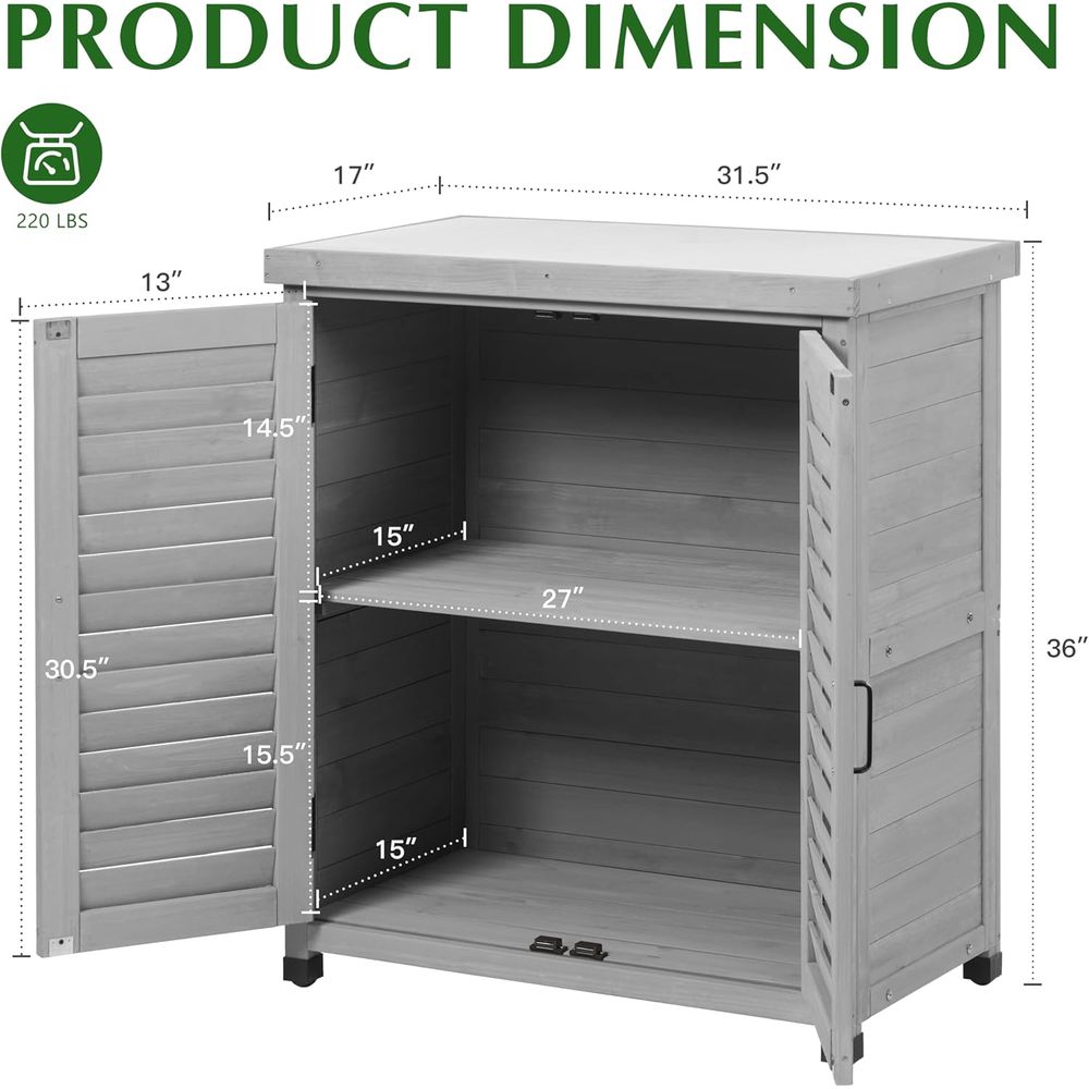 Outdoor-Aufbewahrungsschrank & – Garden Bench Metal Bewertung und Preis
