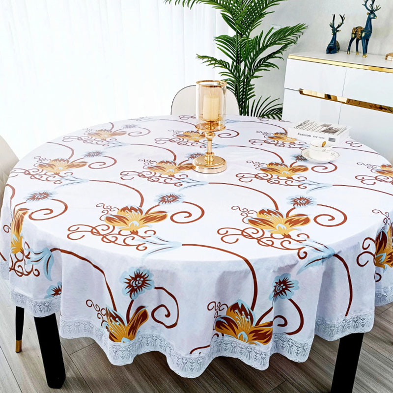 PVC-Tischdecke mit Blumenmuste – Outdoor Furniture Year Round Bewertung und Preis