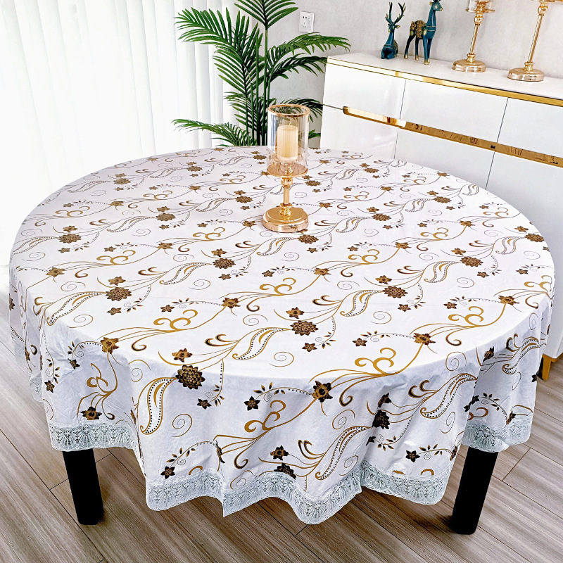 PVC-Tischdecke mit Blumenmuste – Outdoor Furniture Year Round Bewertung und Preis