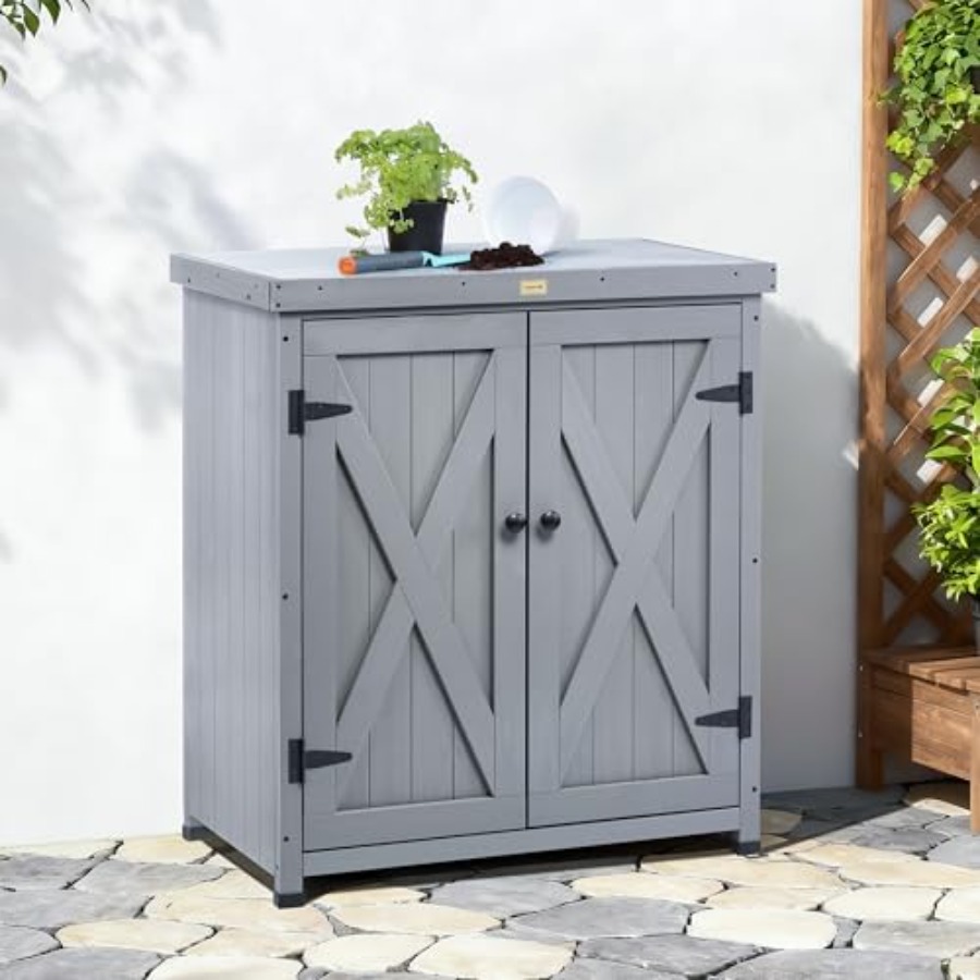 Wetterfeste Aufbewahrungsschrä – Garden Bench Metal Bewertung und Preis