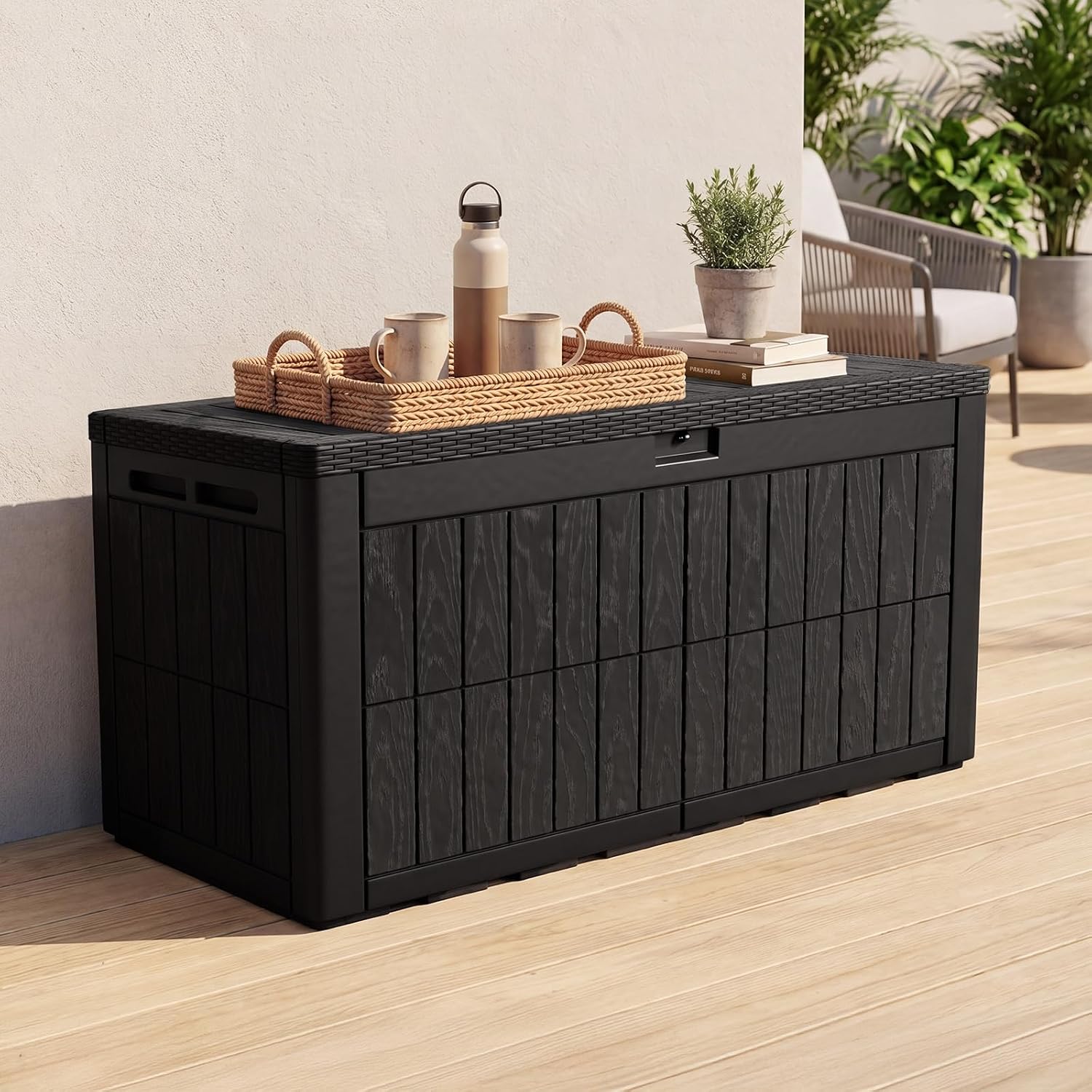 120 Gallonen Große Outdoor-Auf – Outdoor Furniture With Storage Bewertung und Preis