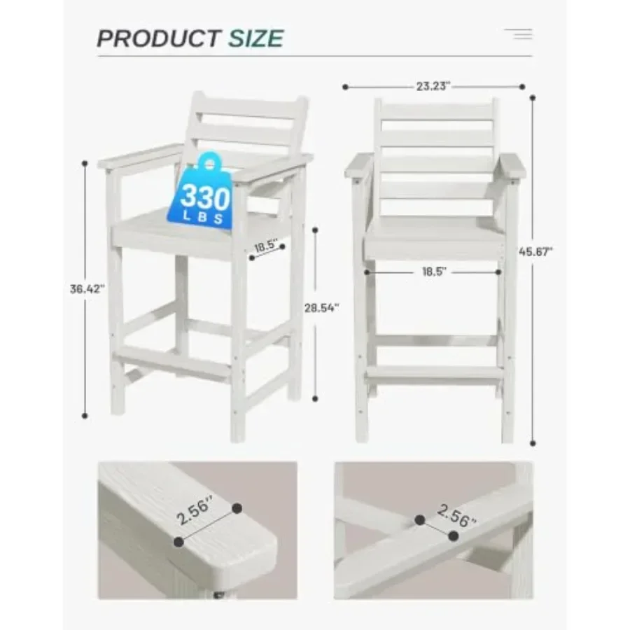 Hohe Barhocker im Adirondack-S – Adirondack Chair Wood Bewertung und Preis
