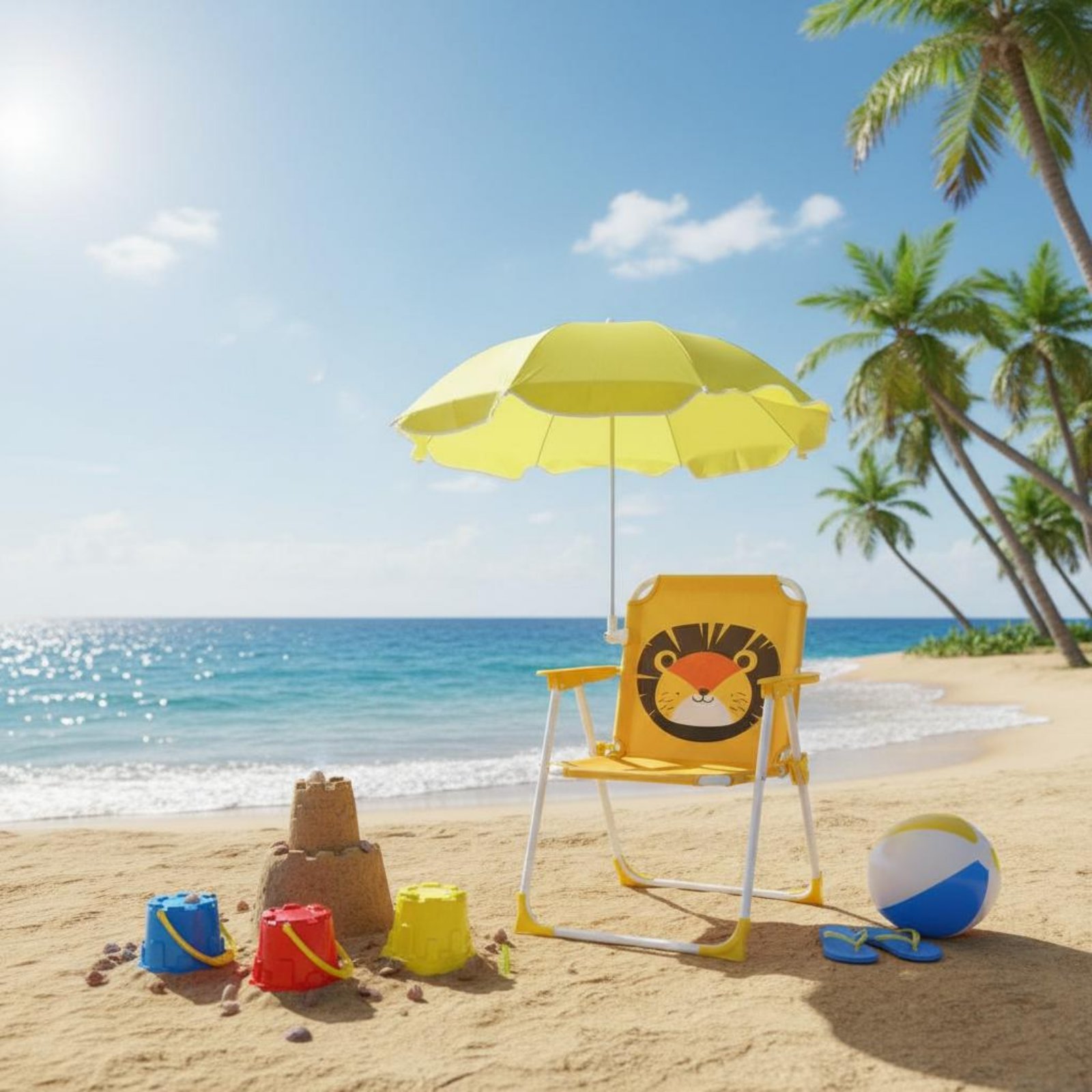 Kinder-Strandstuhl mit Sonnens – Outdoor Furniture Kids Bewertung und Preis