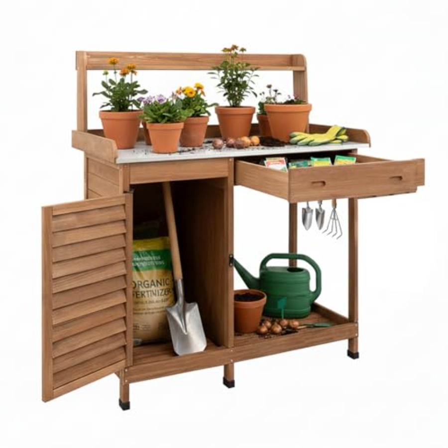 Gartentisch mit Aufbewahrungss – Garden Bench Metal Bewertung und Preis