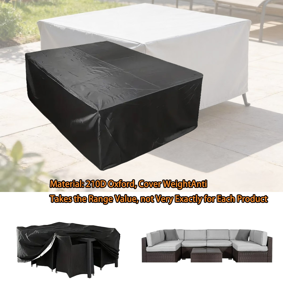 600 Größen Outdoor-Möbelabdeck – Outdoor Furniture For Patio Bewertung und Preis