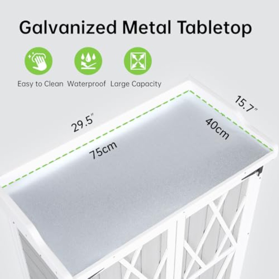 Outdoor-Arbeitsbank mit Metall – Garden Bench Metal Bewertung und Preis