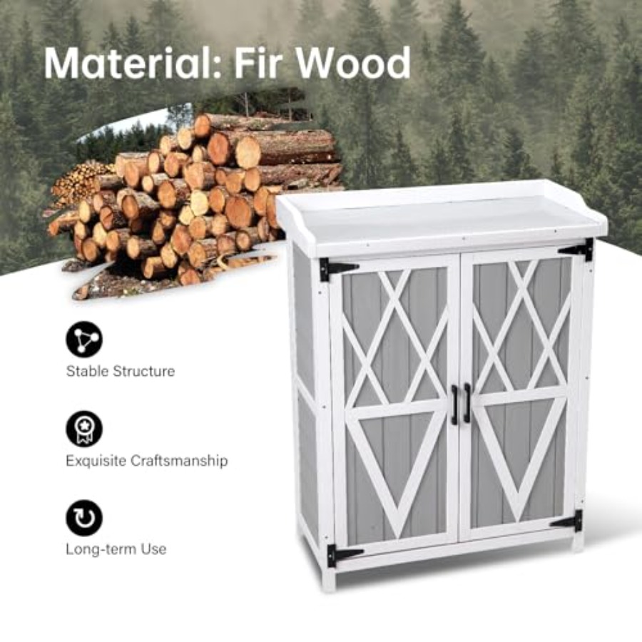 Outdoor-Arbeitsbank mit Metall – Garden Bench Metal Bewertung und Preis