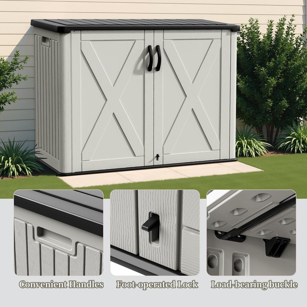 26 Cu.ft Outdoor-Aufbewahrungs – Outdoor Furniture With Storage Bewertung und Preis