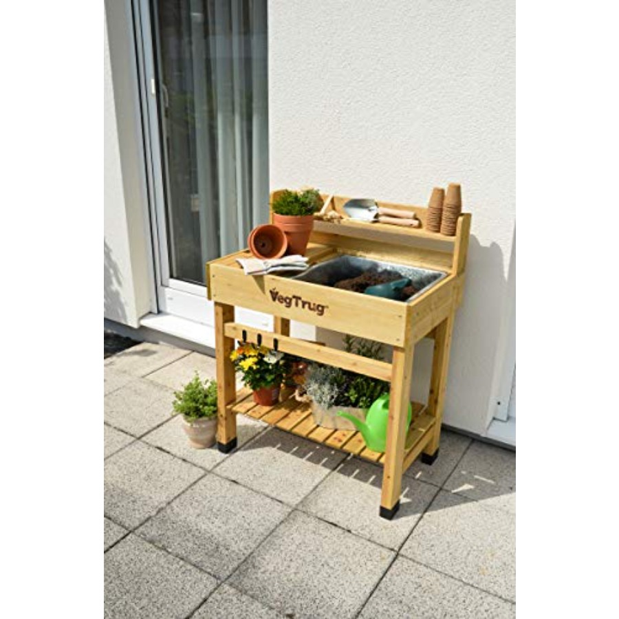 Deluxe Zedernholz-Pflanzbank,  – Garden Bench Metal Bewertung und Preis