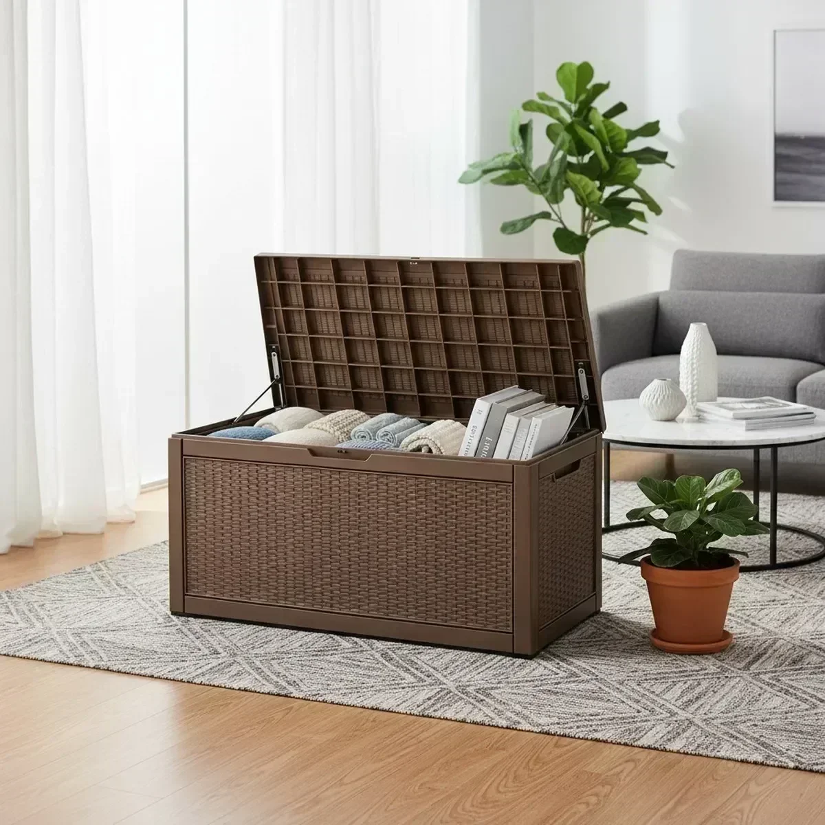 Große Outdoor-Aufbewahrungsban – Outdoor Furniture With Storage Bewertung und Preis