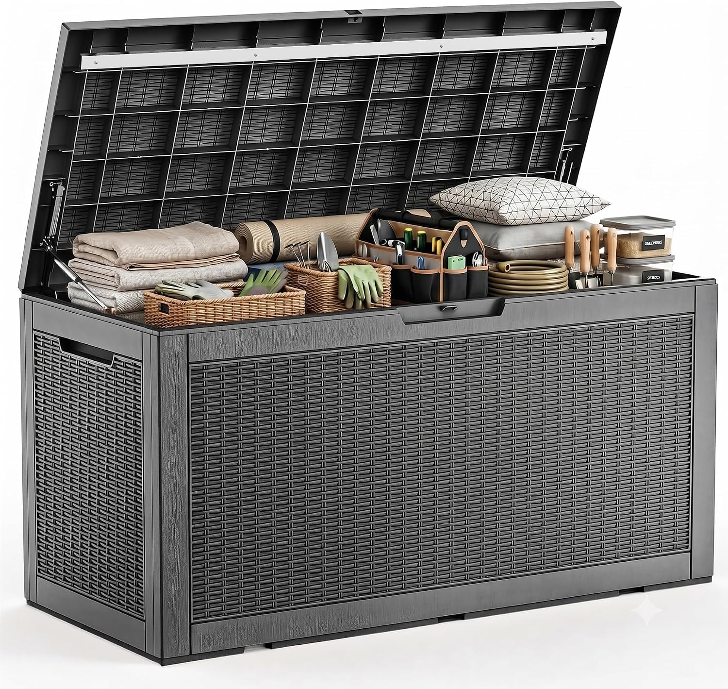 Große wasserdichte Aufbewahrun – Outdoor Furniture With Storage Bewertung und Preis