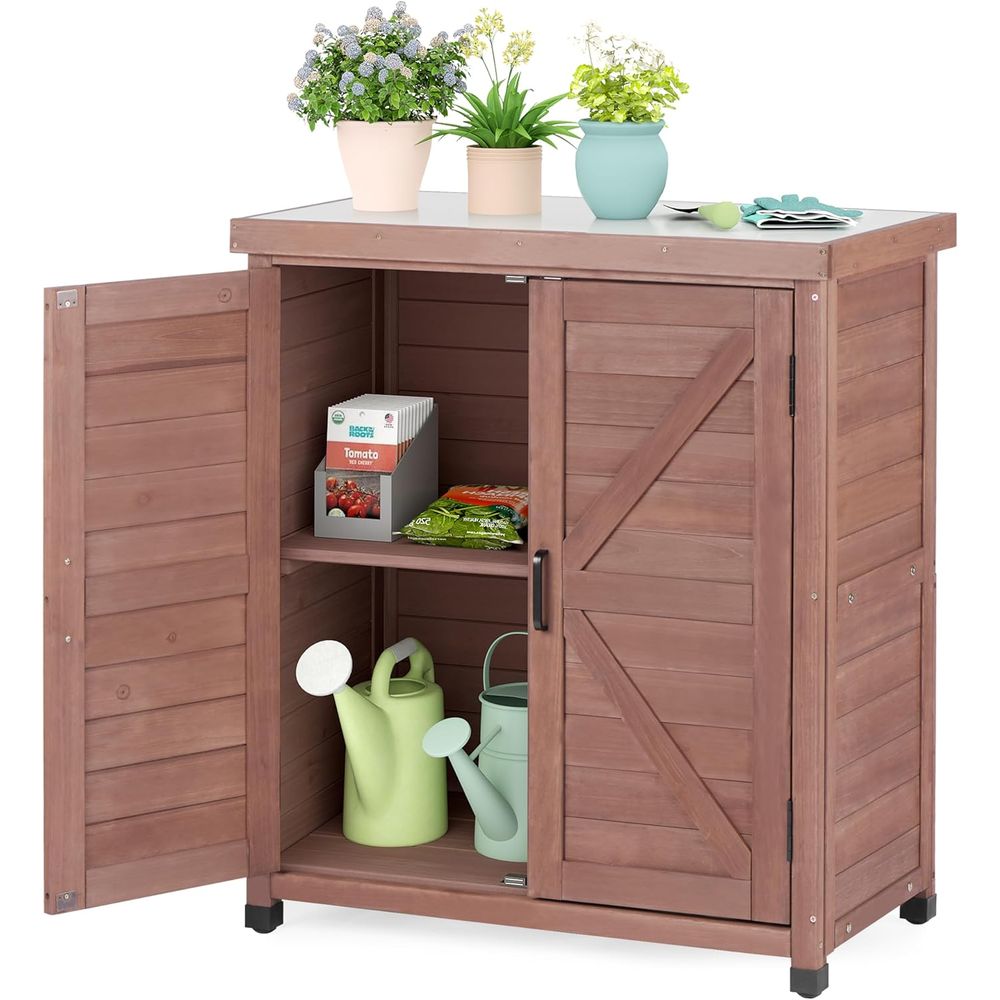 Gartenschrank & Pflanztisch mi – Garden Bench Metal Bewertung und Preis