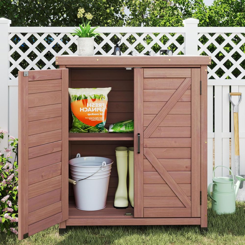 Gartenschrank & Pflanztisch mi – Garden Bench Metal Bewertung und Preis