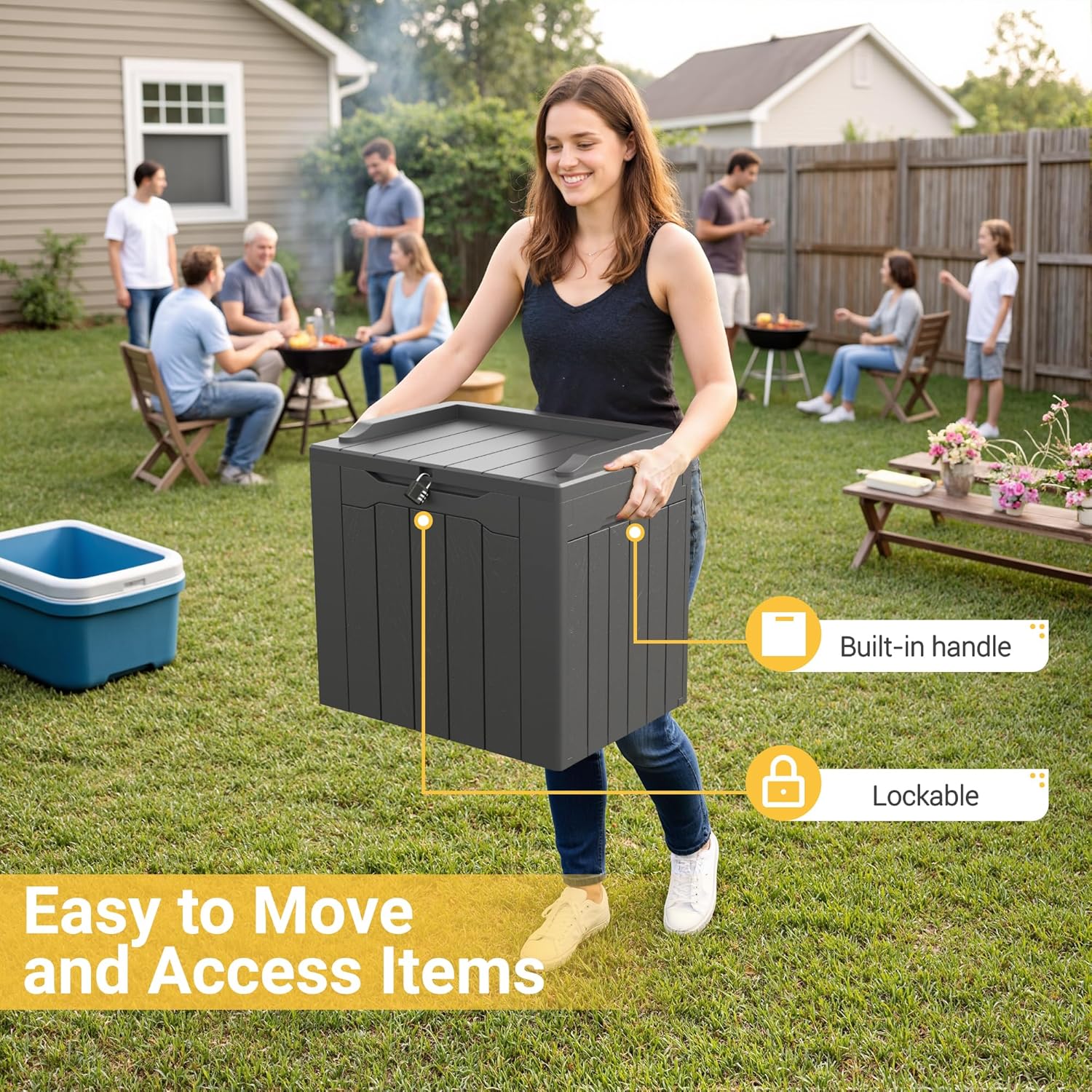 31-Gallonen Outdoor-Aufbewahru – Outdoor Furniture With Storage Bewertung und Preis