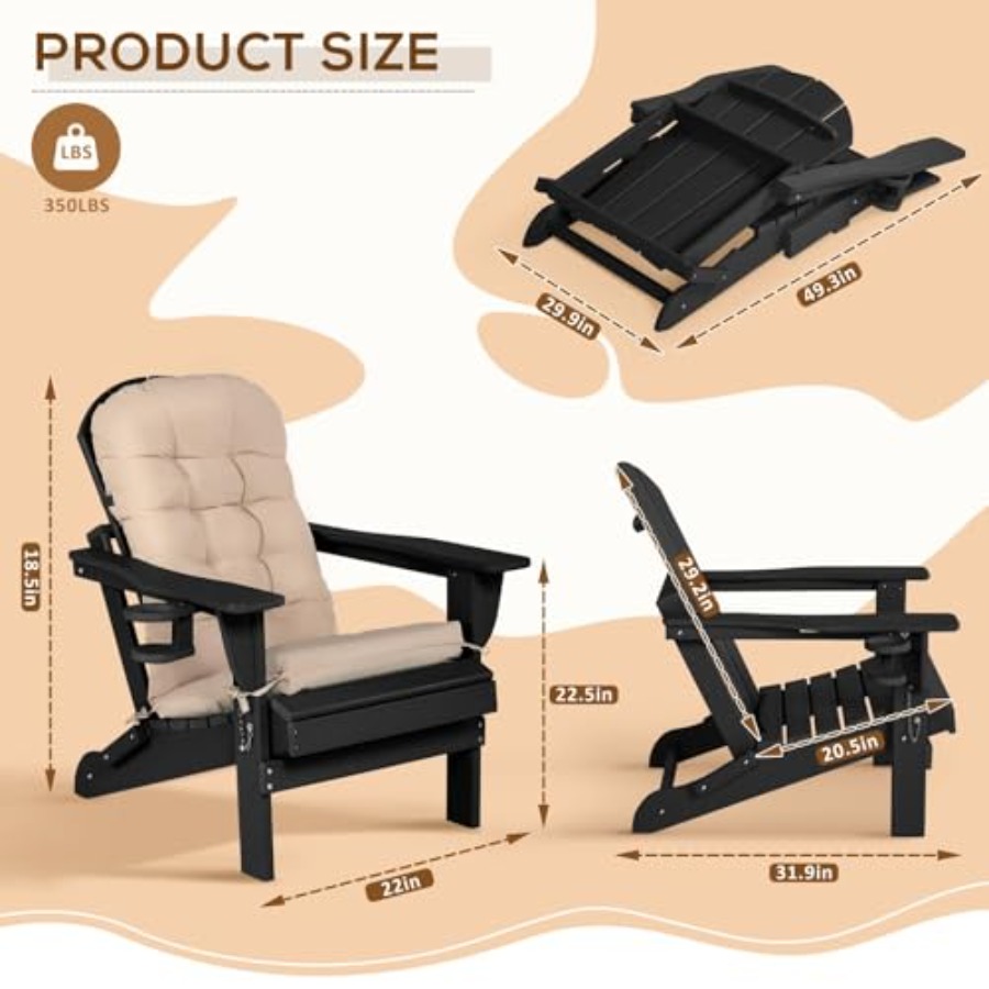 Adirondack-Stuhl mit Tisch, Ki – Adirondack Chair Wood Bewertung und Preis